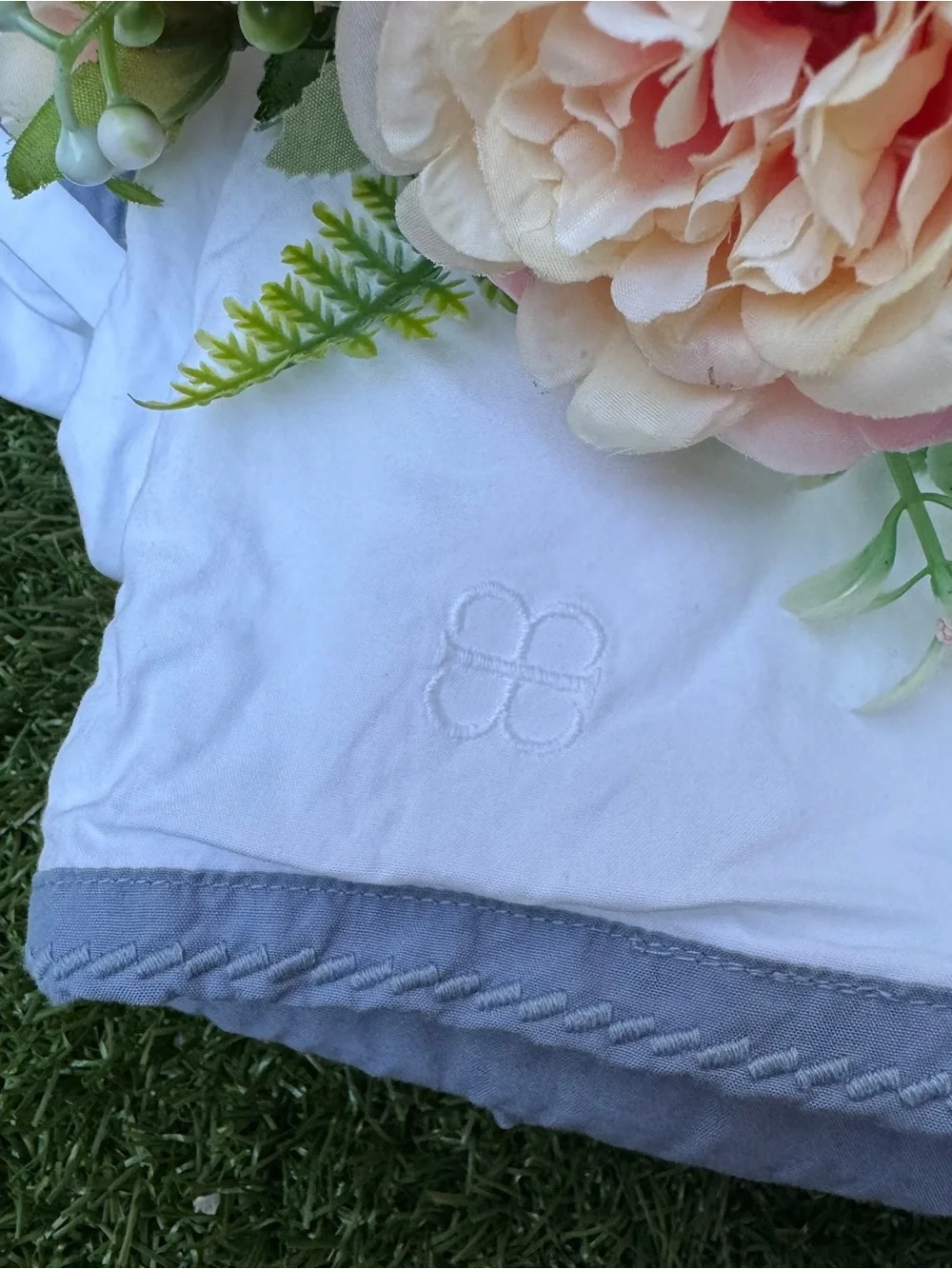 Boll & Branch Signature Organic Cotton Hemmed Sheet Set, King new with tags $300
